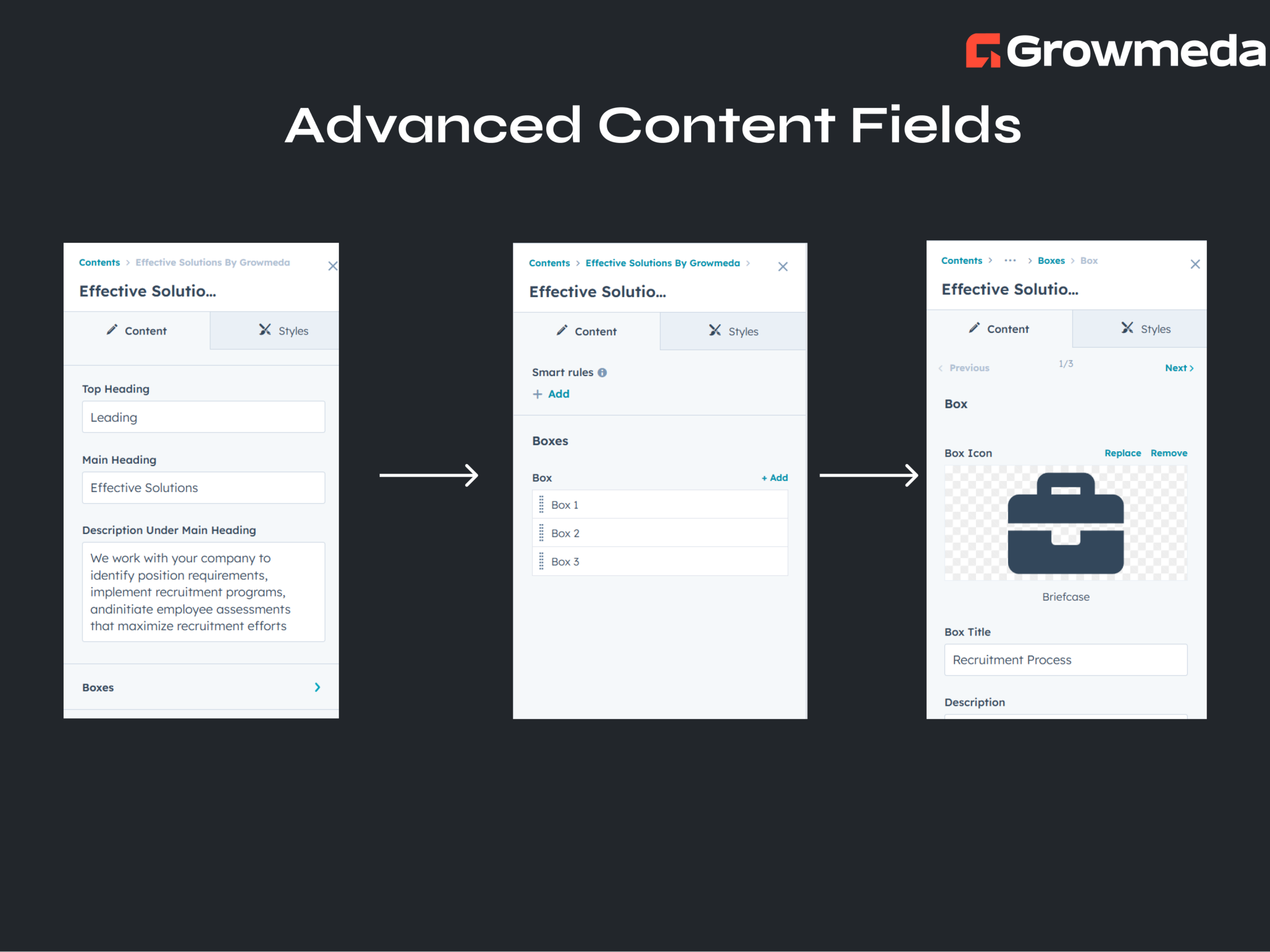 Advanced Content Fields