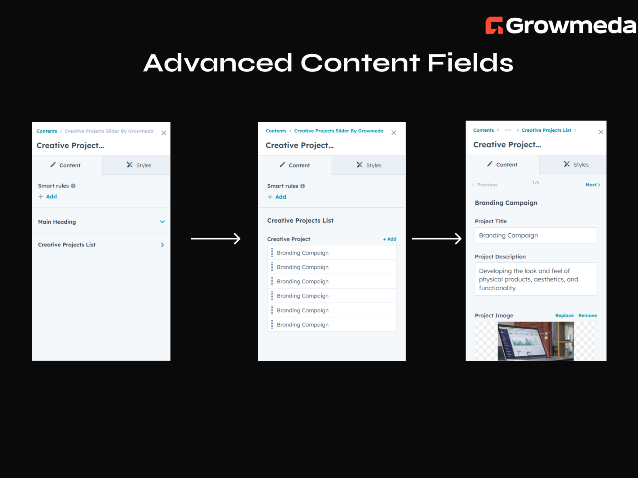 Advanced Content Fields