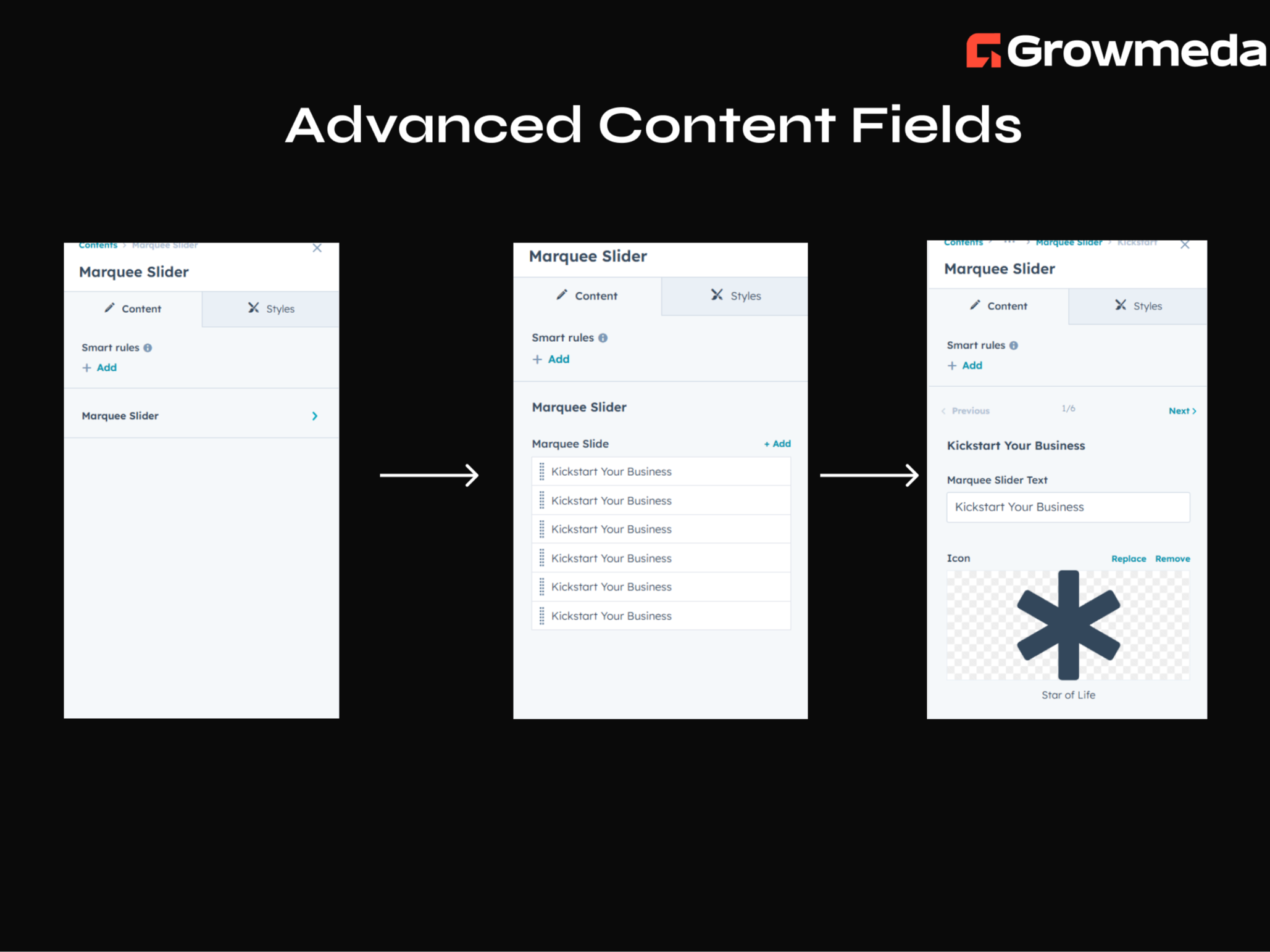 Advanced Content Fields